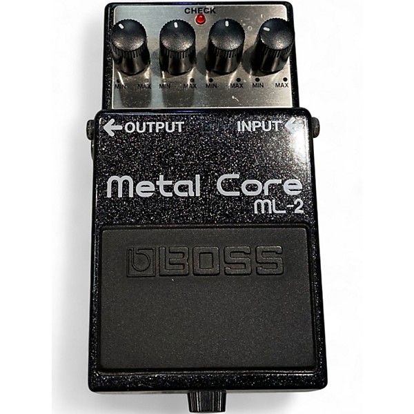 Used BOSS ML2 Metal Core Distortion Effect Pedal