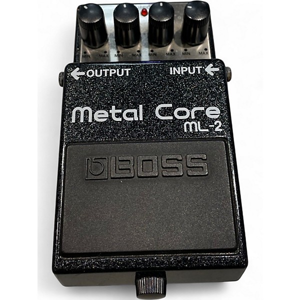 Used BOSS ML2 Metal Core Distortion Effect Pedal
