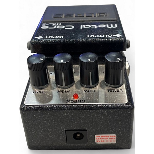Used BOSS ML2 Metal Core Distortion Effect Pedal