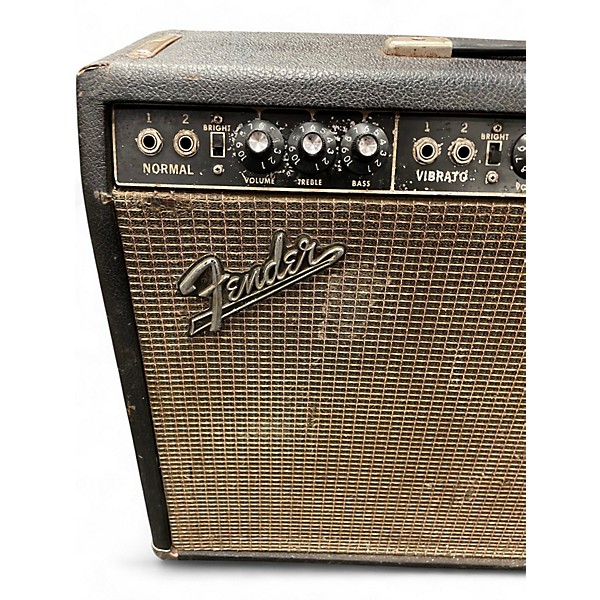 Vintage 1966 Fender vibrolux reverb Tube Guitar Combo Amp