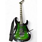 Used Jackson JS20 Trans Green Solid Body Electric Guitar thumbnail