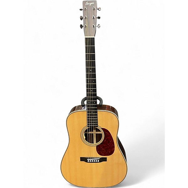 Used Bourgeois D Vintage Natural Acoustic Electric Guitar