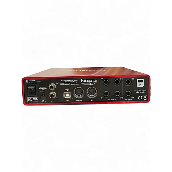 Used Focusrite Scarlett 6i6 Gen 2 Audio Interface