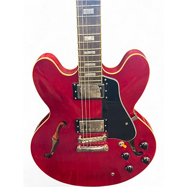 Used Epiphone ES335 Pro Cherry Hollow Body Electric Guitar