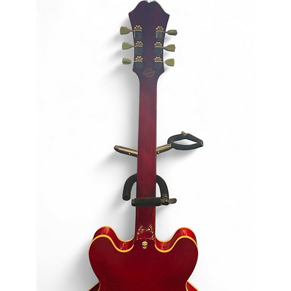 Used Epiphone ES335 Pro Cherry Hollow Body Electric Guitar