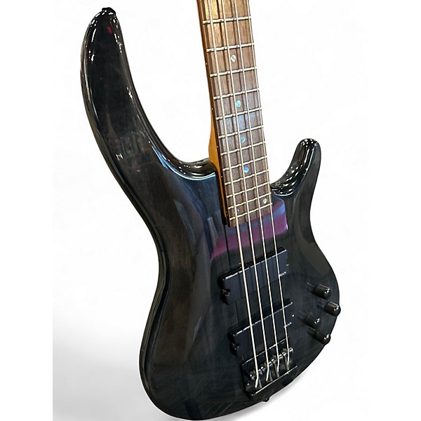 Used Dean EDGE Trans Black Electric Bass Guitar
