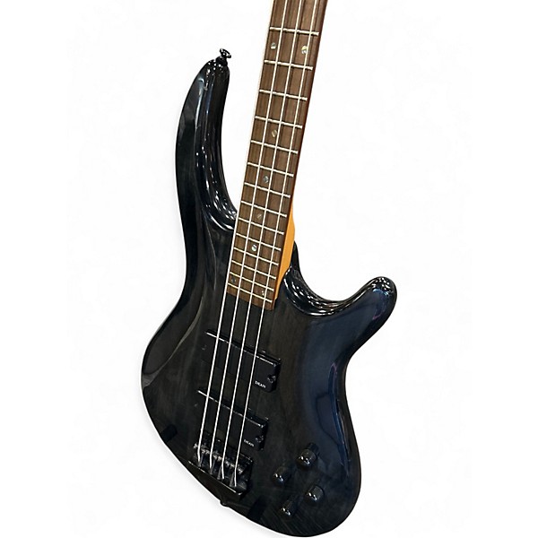 Used Dean EDGE Trans Black Electric Bass Guitar