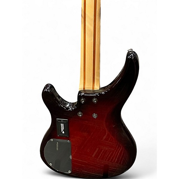 Used Yamaha trbx604fm Trans Red Electric Bass Guitar