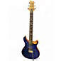 Used PRS SE Custom 24 Blue Solid Body Electric Guitar thumbnail