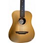 Used Luna SAFPK Natural Acoustic Guitar