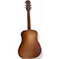 Used Luna SAFPK Natural Acoustic Guitar