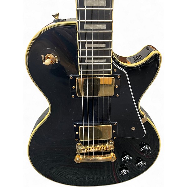 Used Epiphone les paul custom bjorn gelotte Black Solid Body Electric Guitar