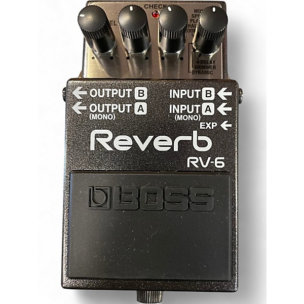 Used BOSS RV6 Digital Reverb Effect Pedal