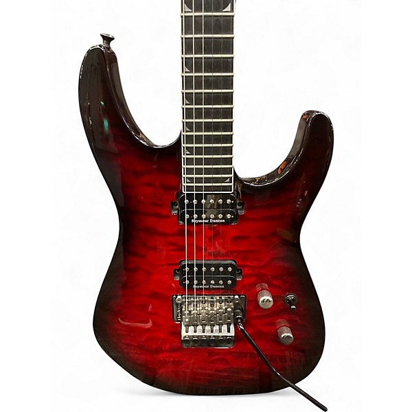 Used Jackson SL2Q Pro Series Soloist Crimson Red Burst Solid Body Electric Guitar