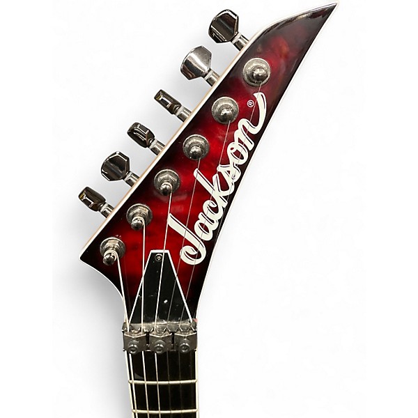 Used Jackson SL2Q Pro Series Soloist Crimson Red Burst Solid Body Electric Guitar