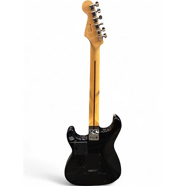 Used Fender VG Stratocaster Black and White Solid Body Electric Guitar