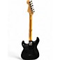 Used Fender VG Stratocaster Black and White Solid Body Electric Guitar