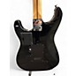 Used Fender VG Stratocaster Black and White Solid Body Electric Guitar