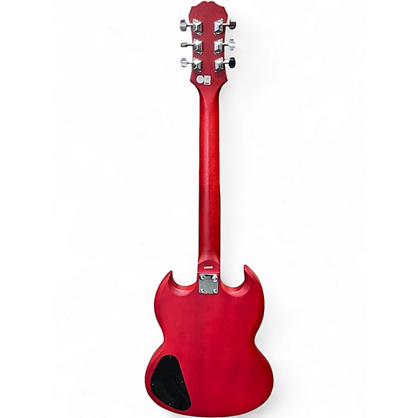 Used Epiphone SG Candy Apple Red Solid Body Electric Guitar
