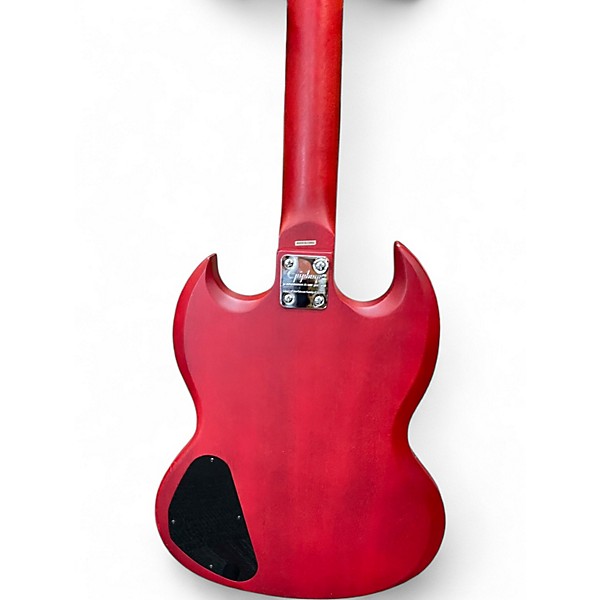 Used Epiphone SG Candy Apple Red Solid Body Electric Guitar