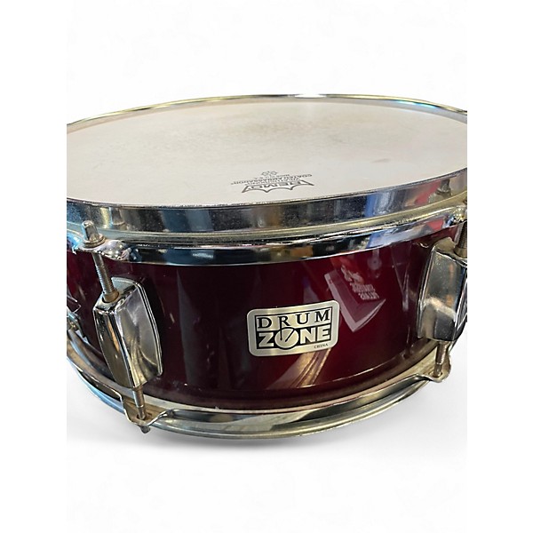 Used Drumzone 14in 14 in Snare Red Drum