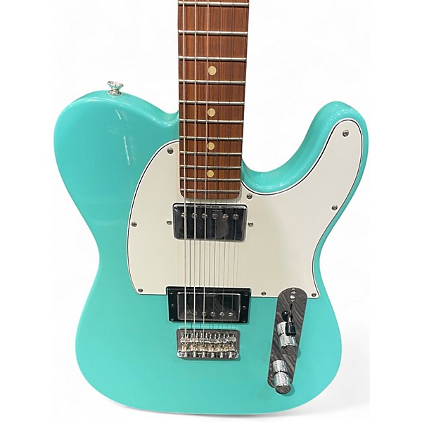 Used Fender Player Telecaster HH Seafoam Green Solid Body Electric Guitar