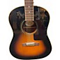 Used Epiphone AJ200E 2 Color Sunburst Acoustic Electric Guitar thumbnail