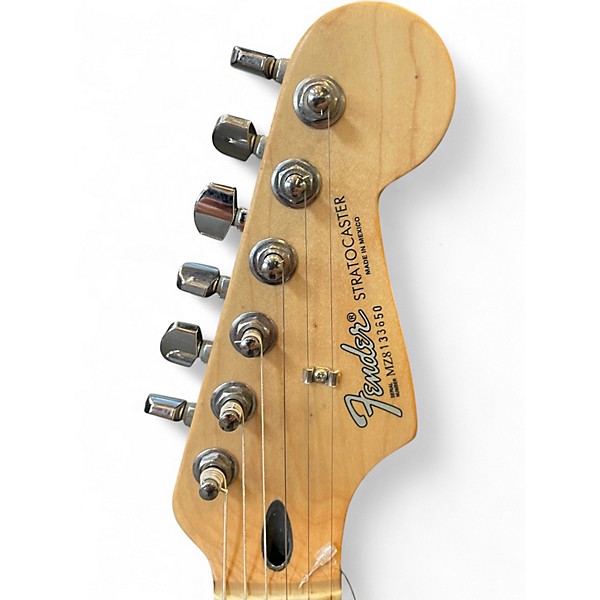 Used Fender Standard Stratocaster Cream Solid Body Electric Guitar