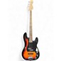 Used Squier Precision Bass 3 Tone Sunburst Electric Bass Guitar thumbnail