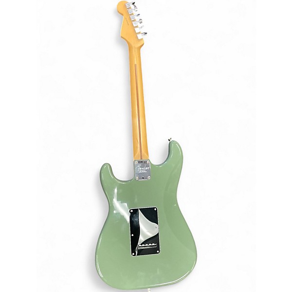 Used Fender American Professional Stratocaster with Rosewood Neck Royal Olive Solid Body Electric Guitar