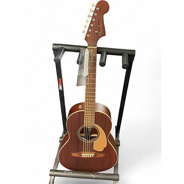 Used Fender sonoran mini Mahogany Acoustic Guitar