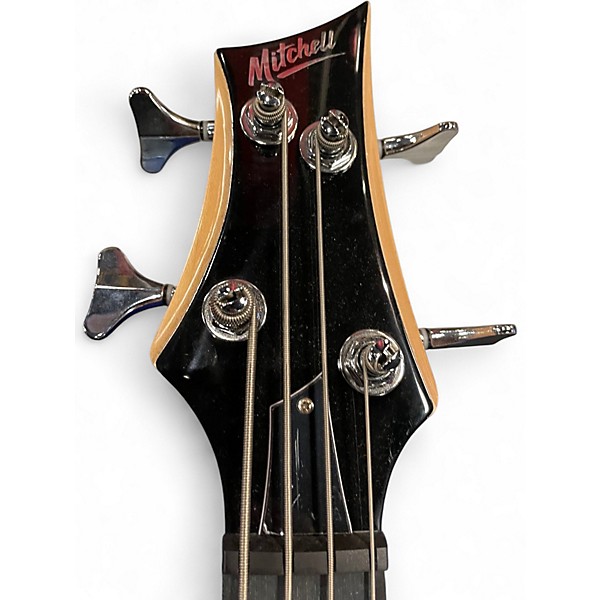Used Mitchell MB100PB Blue Electric Bass Guitar