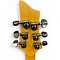 Used Schecter Guitar Research Damien Elite 6 Floyd Rose Metallic Black Solid Body Electric Guitar