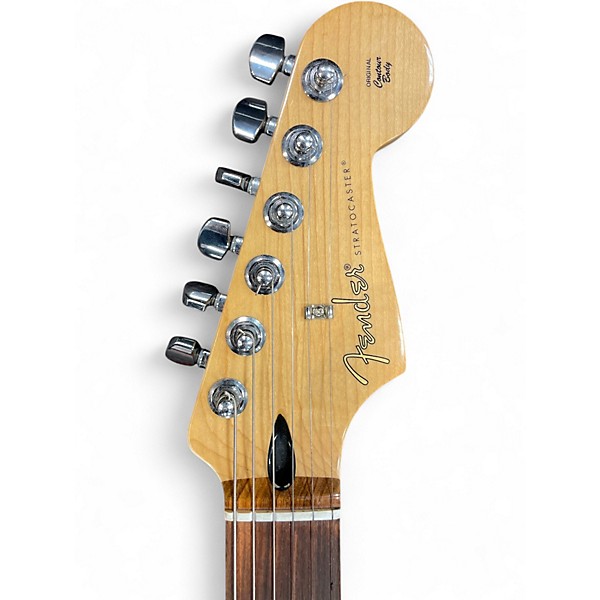 Used Fender Player Stratocaster HSS Metallic Candy Red Burst Solid Body Electric Guitar