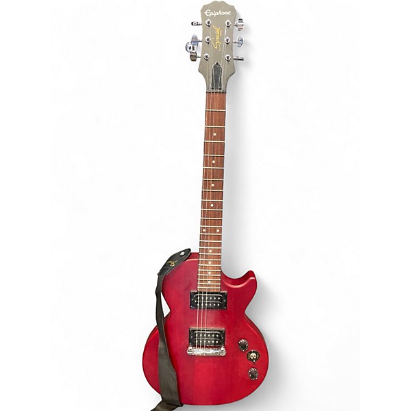 Used Epiphone Les Paul Special I Red Solid Body Electric Guitar