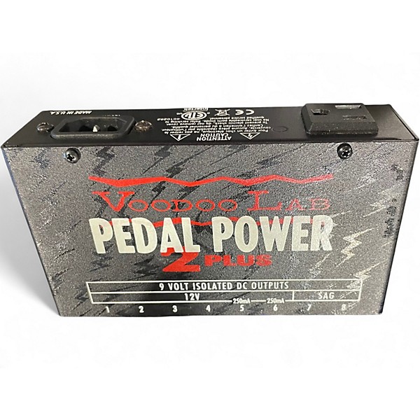 Used Voodoo Lab Pedal Power 2+ Power Supply
