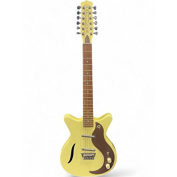 Used Danelectro VINTAGE 12 Cream Solid Body Electric Guitar