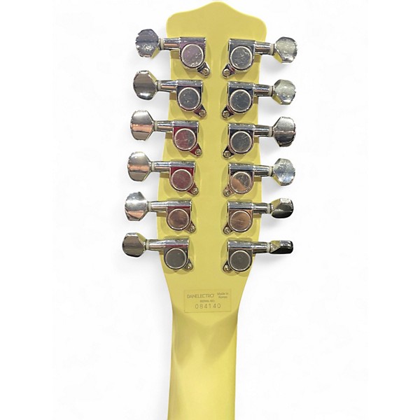 Used Danelectro VINTAGE 12 Cream Solid Body Electric Guitar