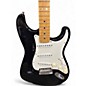 Used Fender American Standard Stratocaster Black Solid Body Electric Guitar