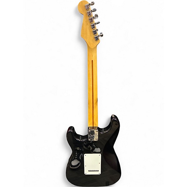 Used Fender American Standard Stratocaster Black Solid Body Electric Guitar