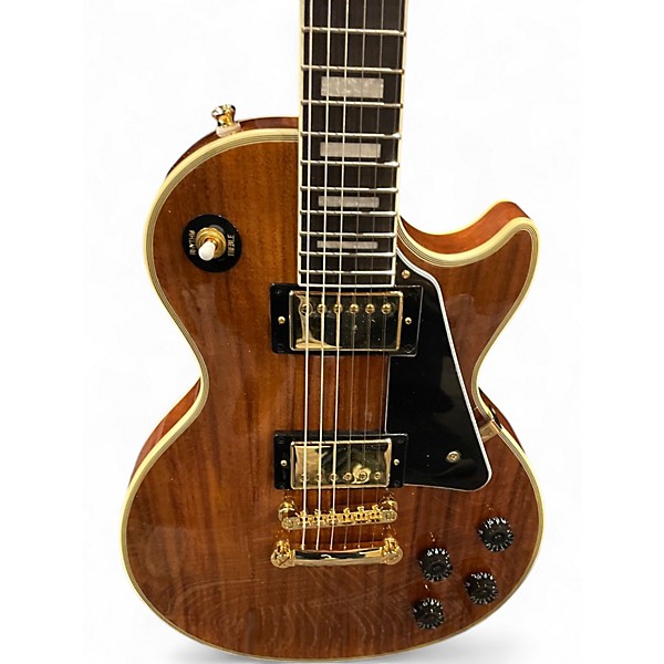 Used Epiphone Les Paul Custom Natural Solid Body Electric Guitar