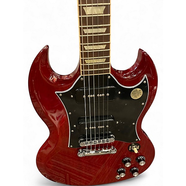 Used Gibson SG Standard P90 Cherry Solid Body Electric Guitar