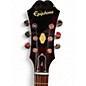 Used Epiphone Dot Deluxe Flametop Blue Burst Hollow Body Electric Guitar