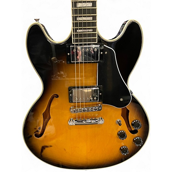 Used Gibson Midtown Custom Sunburst Solid Body Electric Guitar