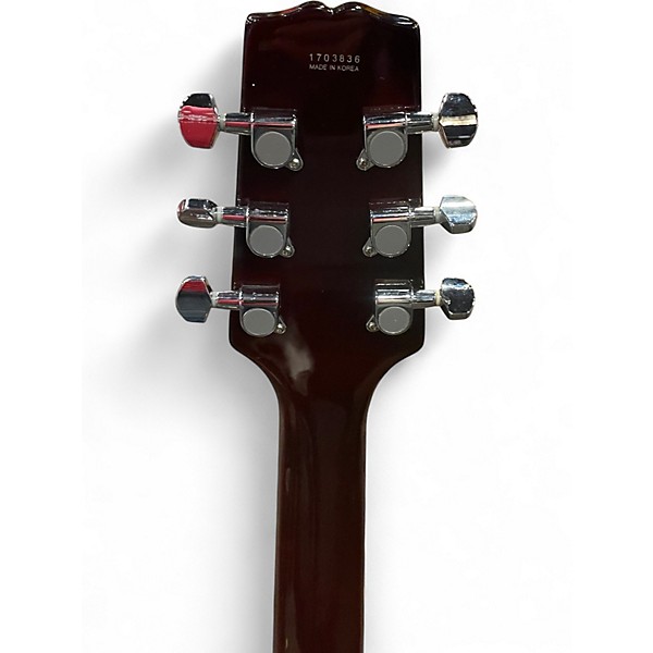 Used Hamer Duotone Sunburst Hollow Body Electric Guitar