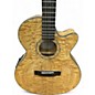 Used Mitchell MX430QAB Natural Acoustic Electric Guitar