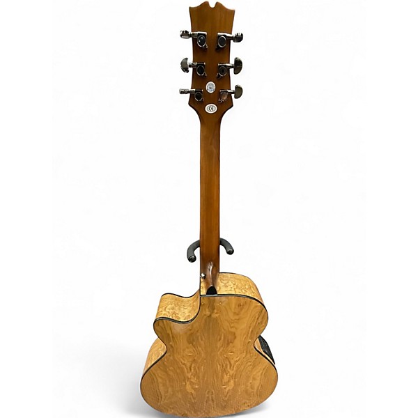 Used Mitchell MX430QAB Natural Acoustic Electric Guitar