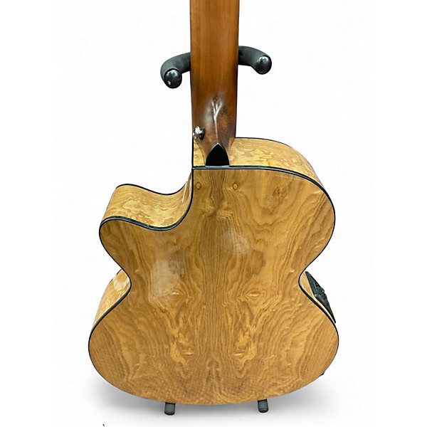Used Mitchell MX430QAB Natural Acoustic Electric Guitar