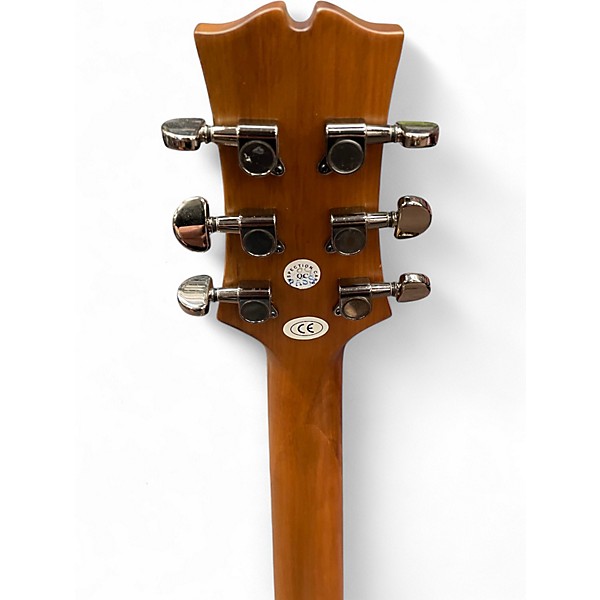 Used Mitchell MX430QAB Natural Acoustic Electric Guitar