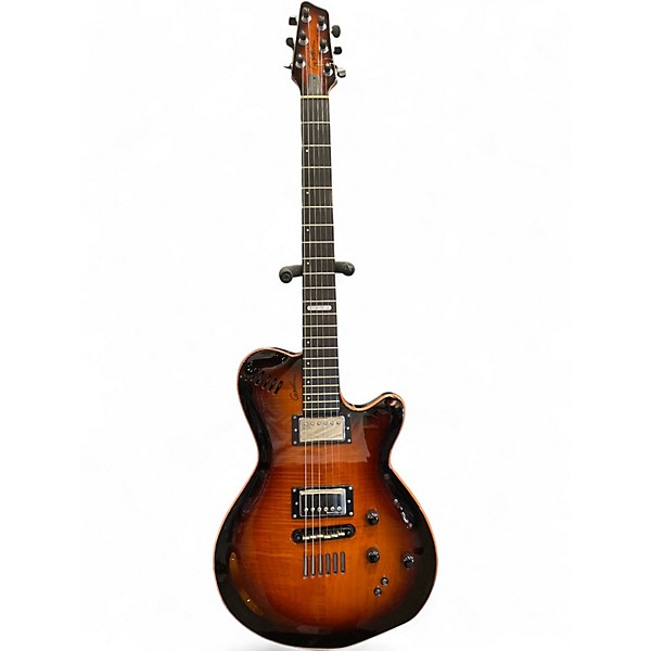 Used Godin LGX-SA Sunburst Solid Body Electric Guitar